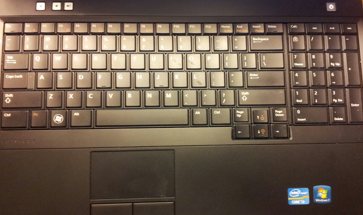 Dell Latitude   Worst Keyboard Layout